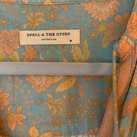 Spell & The Gypsy Juniper Playdress Eggshell Blue - Picture 10 of 10